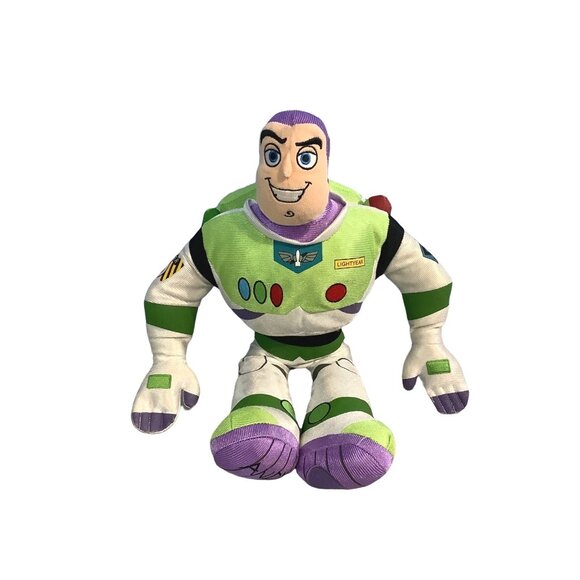 BUZZ LIGHTYEAR Plush Toy Story Doll 18" Disney Pixar Andy Foot Stuffed Animal - Picture 2 of 7